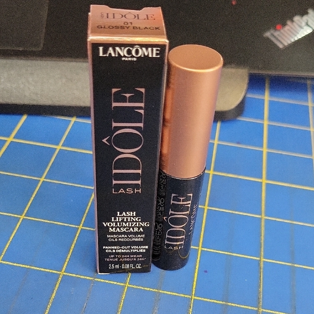 Lancome Idôle Lash Lifting Volumizing Mascara 01 Glossy Black 2.5ml New In Box